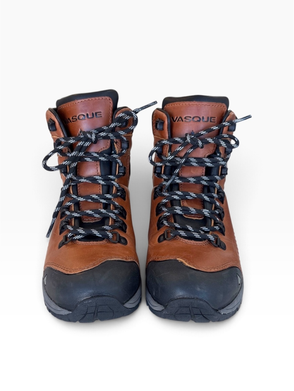 Vasque Hiking Boots Womens 8.5 W St Elias Leather Gore-Tex Waterproof Brown 7145